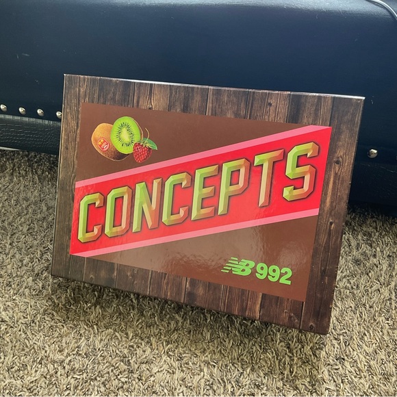 New Balance Concepts x 992 Low Hanging Fruit Size 7 - Picture 11 of 15